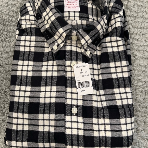 Brooks Brothers Flannel Shirt - Picture 2 of 3